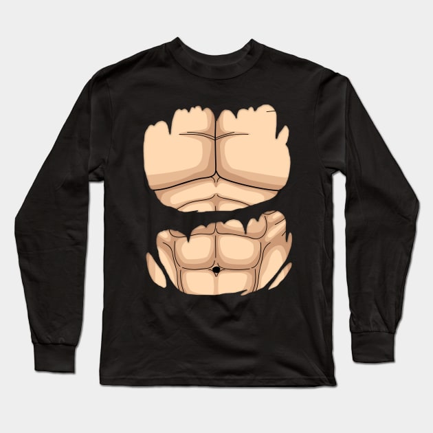 Torn Muscle Long Sleeve T-Shirt by zemluke